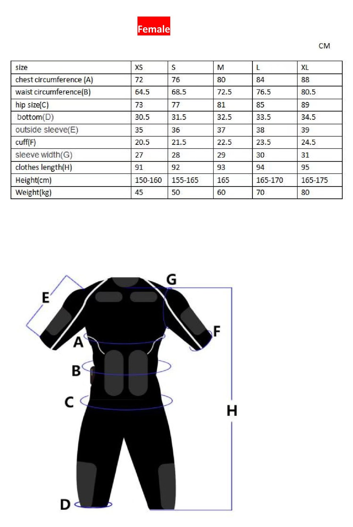 Version 6.0 EMS Training Suit (Female)