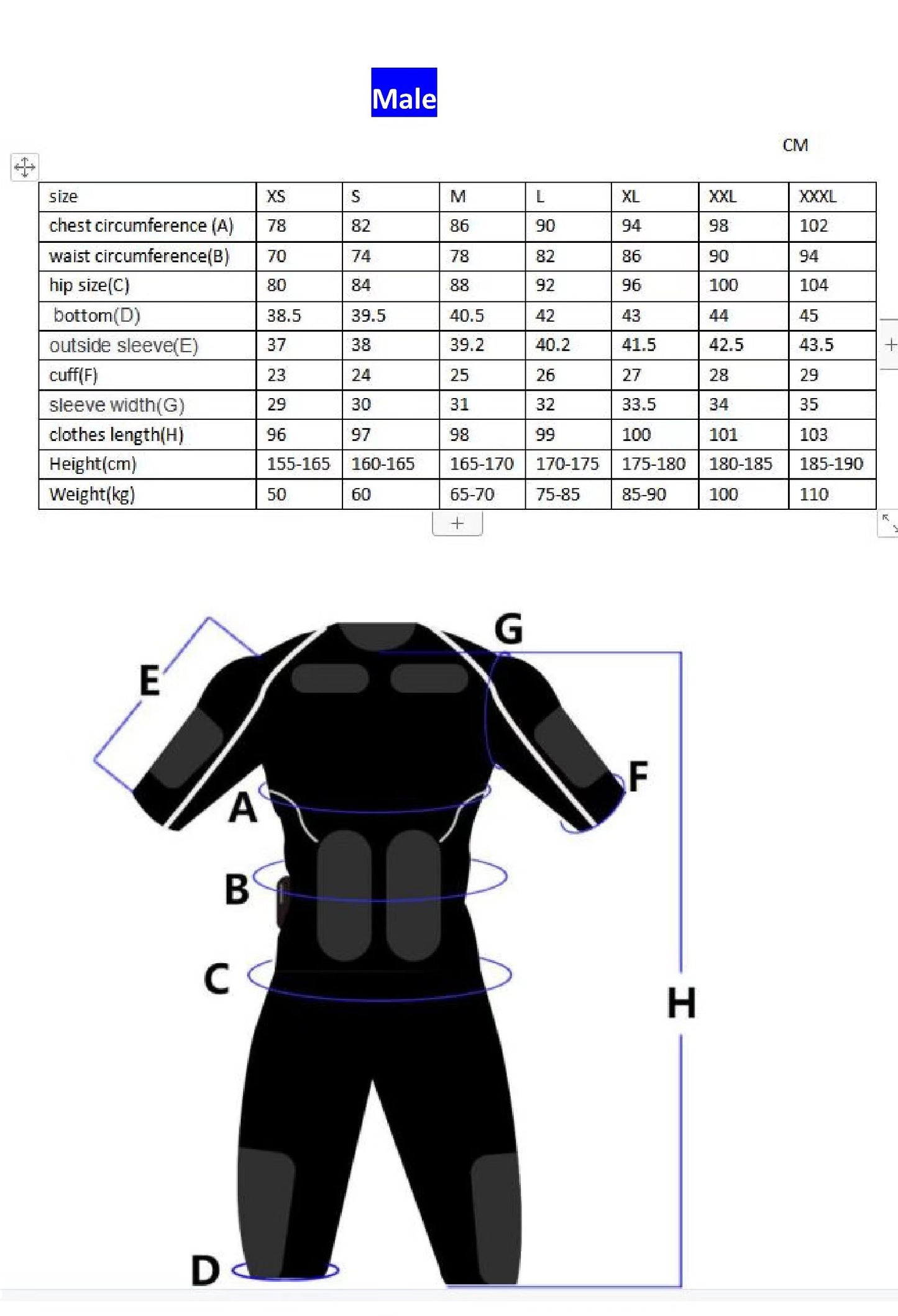 Version 6.0 EMS Training Suit (Male)